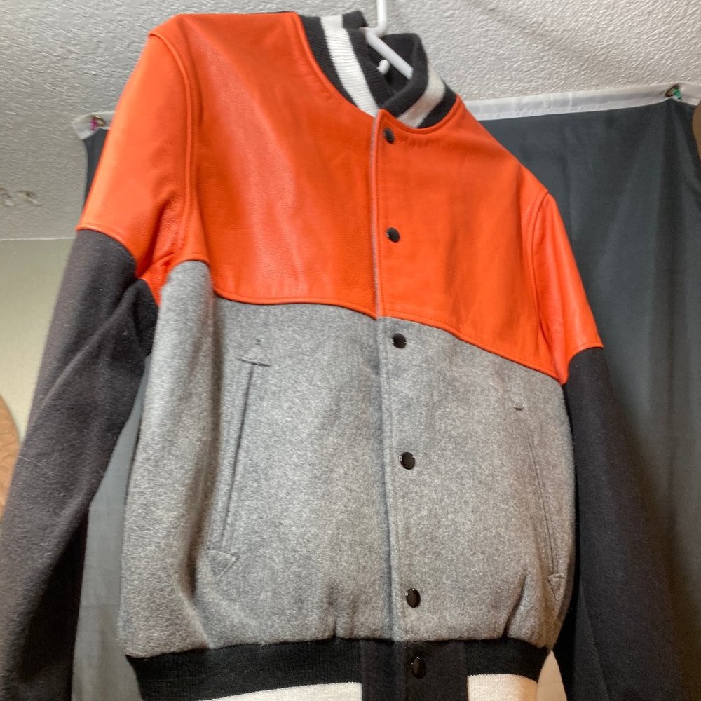Black Scale x Golden Bear Deluxe Varsity Jacket